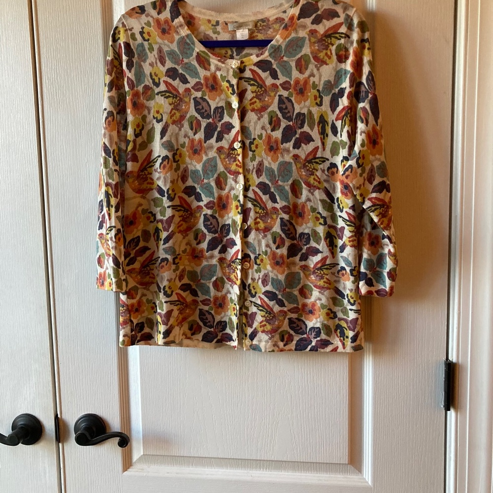 Merino wool cardigan